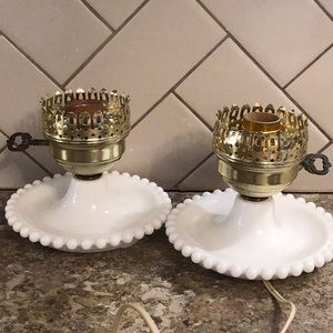 Vintage Table Lamps Set of 2